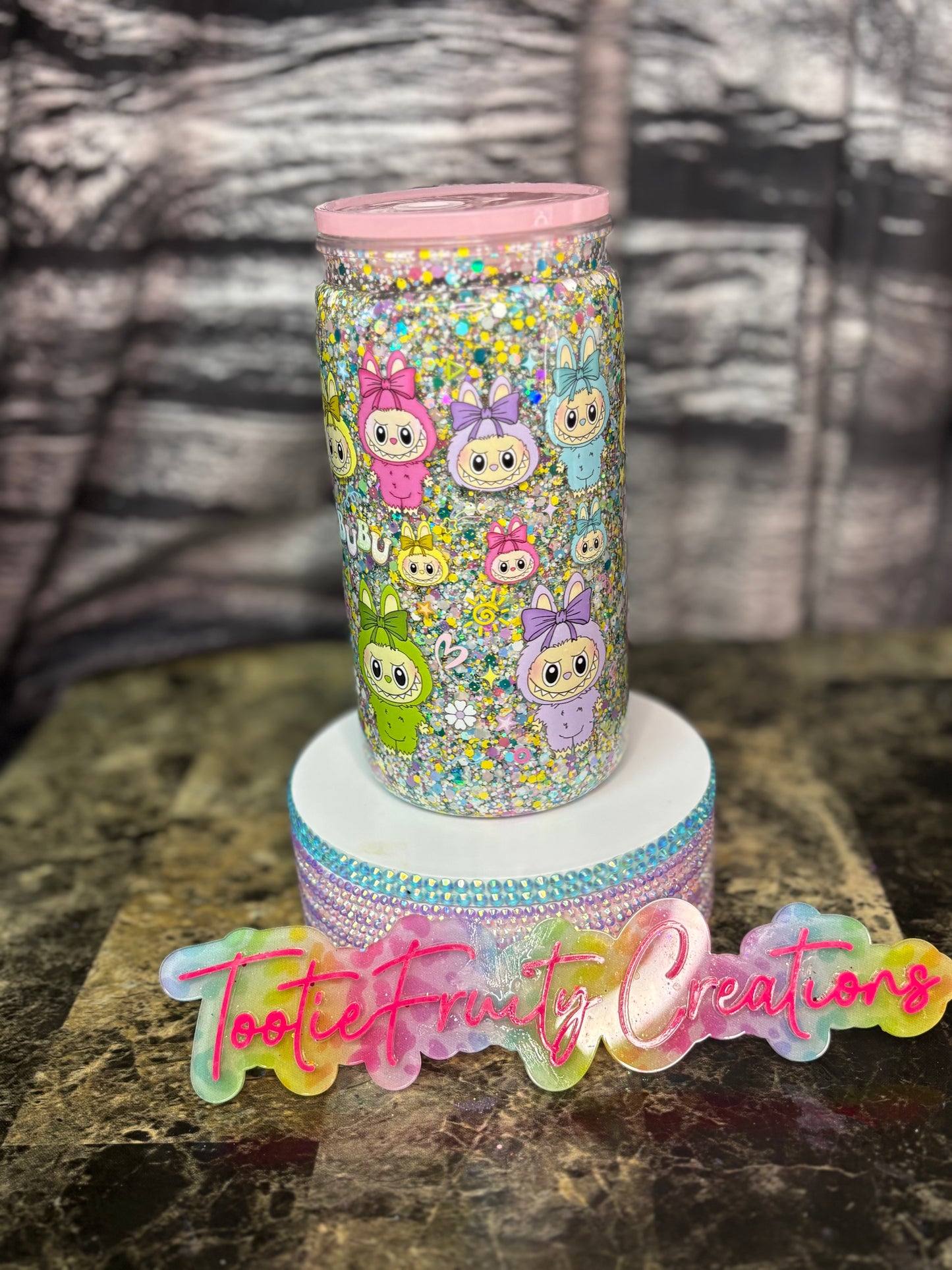 Labubu sparkle pop