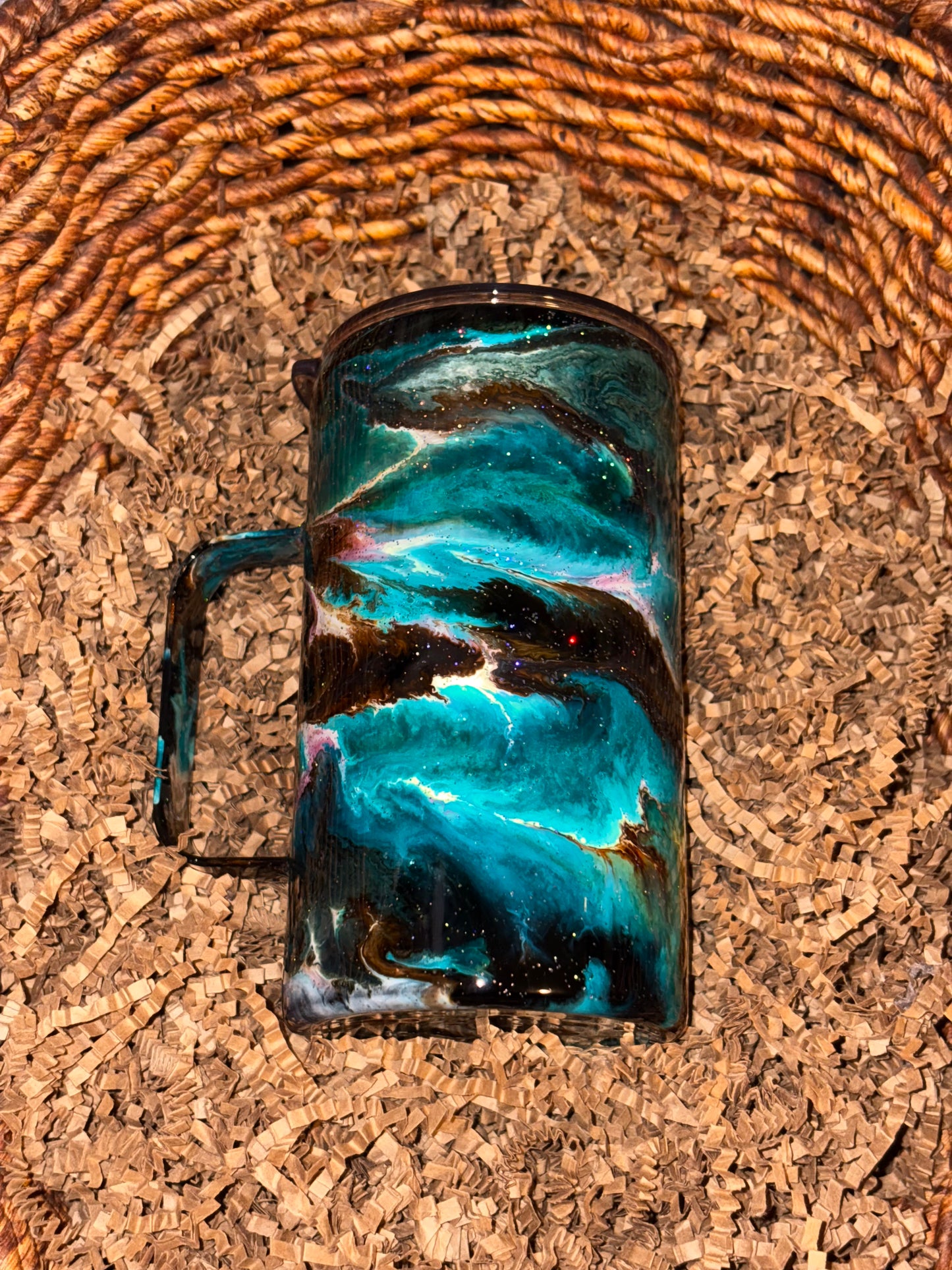 Cosmic Swirl 14oz Camper Tumbler
