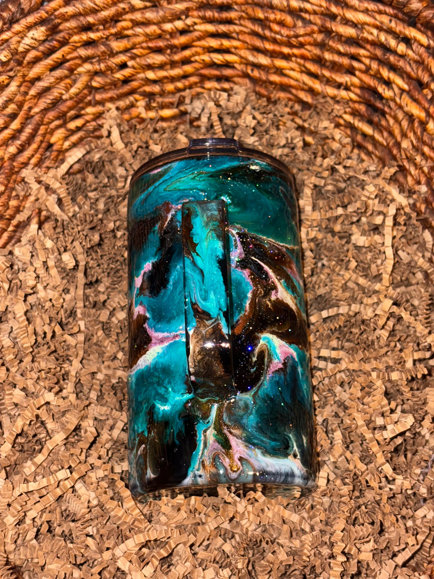 Cosmic Swirl 14oz Camper Tumbler