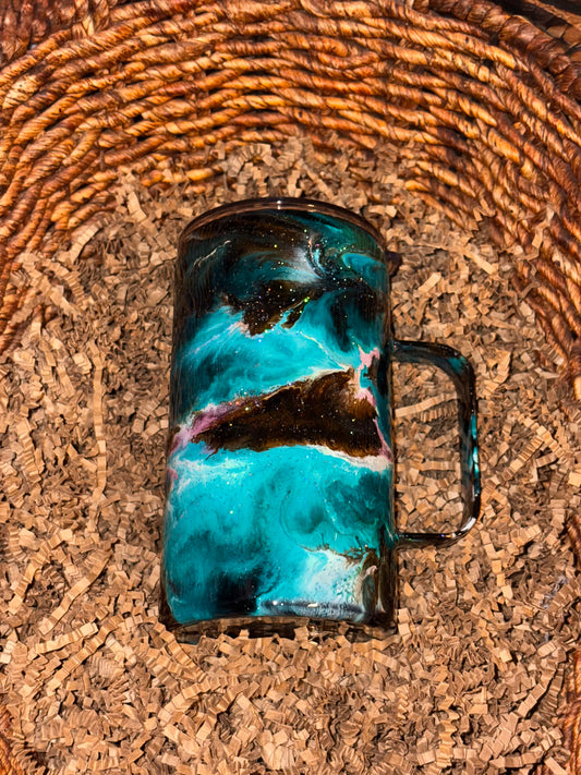 Cosmic Swirl 14oz Camper Tumbler