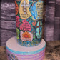 Faith and Feathers Glitter Tumbler